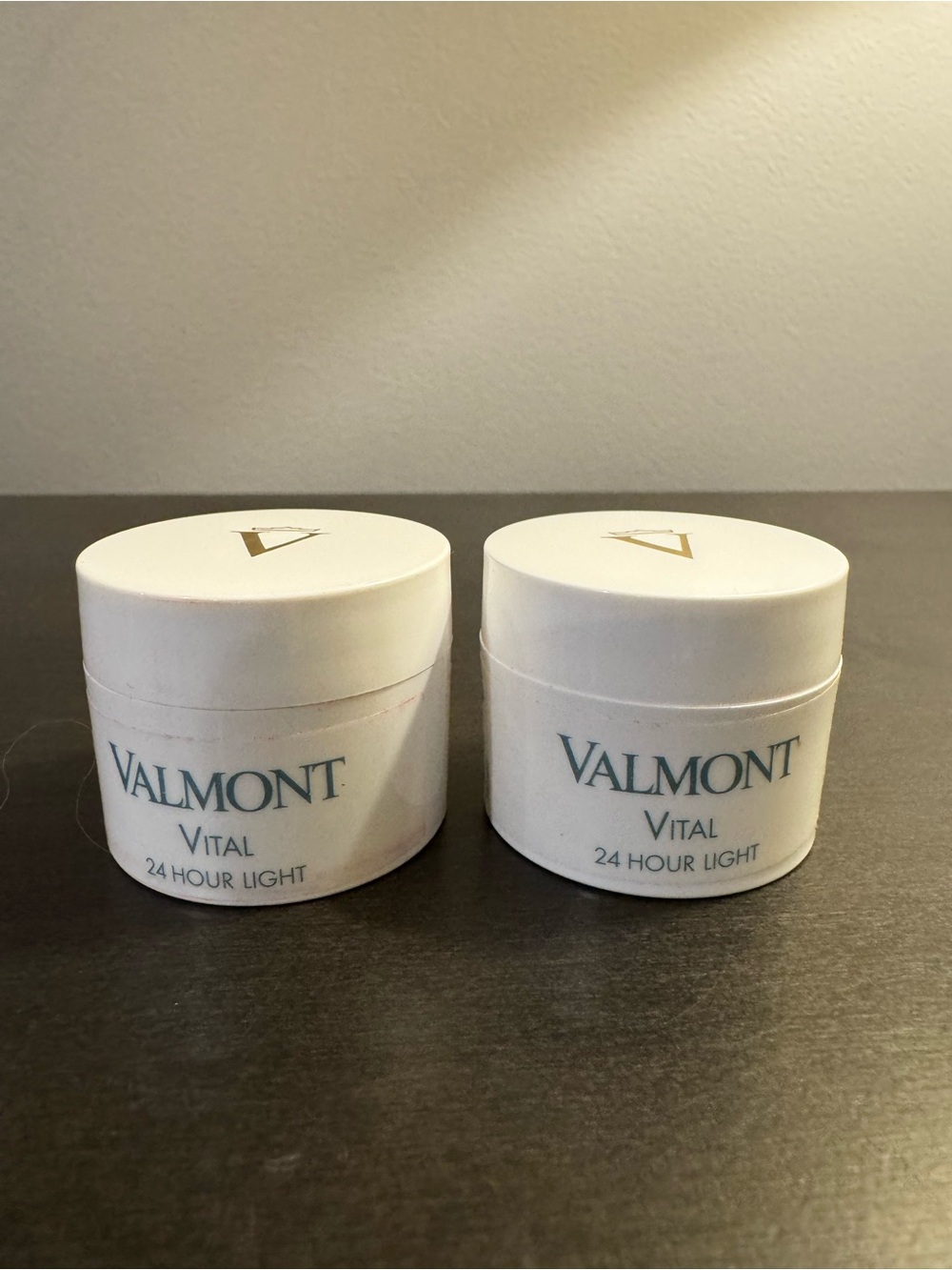 Valmont Vital 24-Hour Light Cream 15 ml .5 oz Travel Size NEW X2
